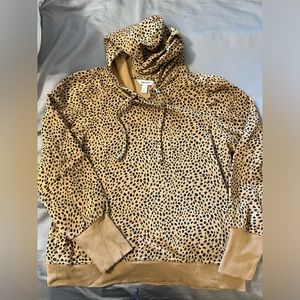 Animal print sweatshirt-NWOT